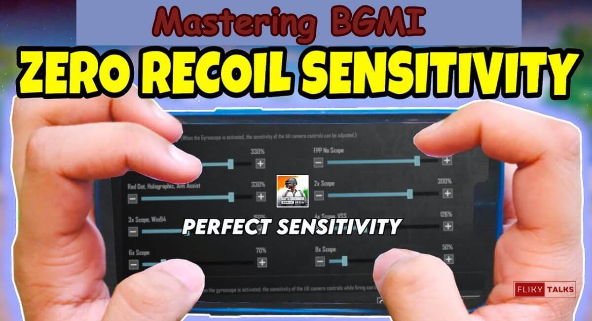 BGMI Zero Recoil Sensitivity Code for Android
